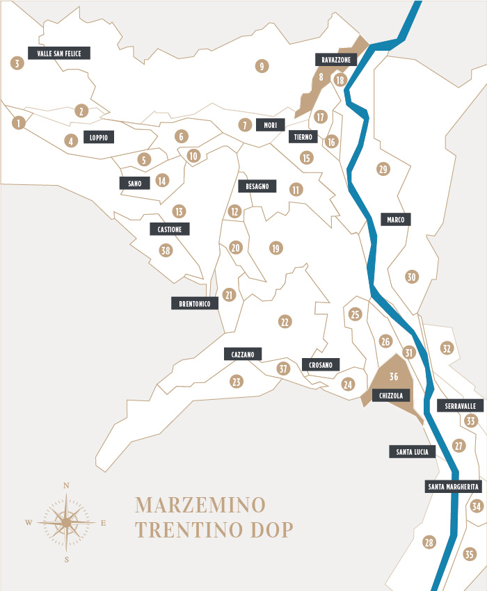Marzemino Trentino DOP Superiore d\'Isera - Cantina Mori Colli Zugna | Rotweine